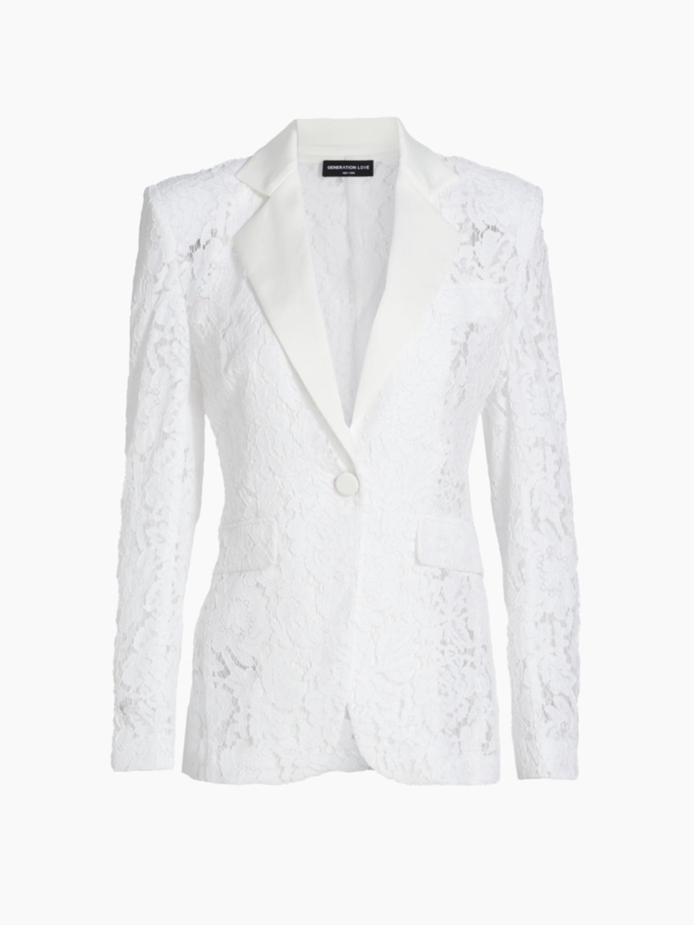 ♥️ Generation Love Zoya White LaceBlazer XS